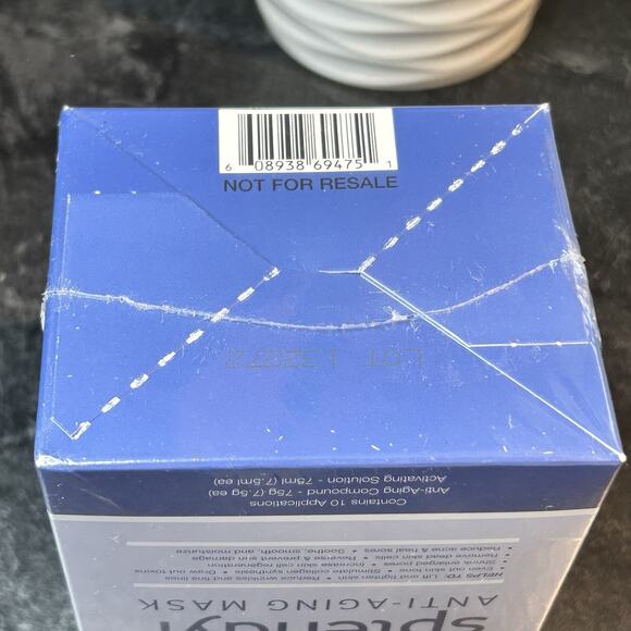 10 Pack Splendyr Anti-Aging Mask Aloe, Colloidal Silver, Bentonite Clay Sealed - Picture 4 of 5